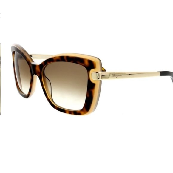 Ferragamo big cat eye sunglasses - Picture 3 of 5